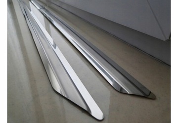 CARCHROM.PL LIŠTA BOČNÍ OCEL CHRÓM VW VOLKSWAGEN UP 5D 2011-