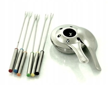 Наборы для фондю, чугунная кастрюля на 6 персон, 1,5л.