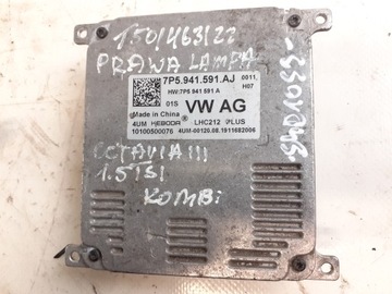 Moduł LED Przetwornica VW AUDI SKODA 7P5941591AD