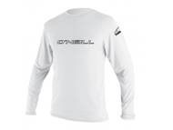 Koszulka ONEILL BASIC SKINS L/S SUN SHIRT White L