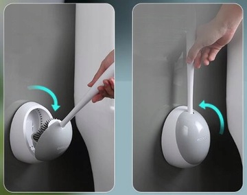 СИЛИКОНОВАЯ ЩЕТКА ДЛЯ ТУАЛЕТА D ECOCO ВАННАЯ КОМНАТА WC