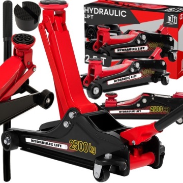 Nízkoprofilový Zvedák Hever Automobilový Zvedák S Hrotem 2500 Kg 399 MM