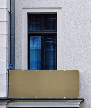 OSŁONA BALKONOWA NA BALKON TARAS PŁOT MATA MASKUJĄCA 1x6M MIX
