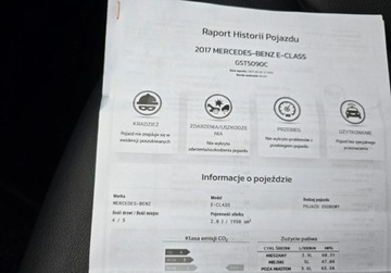 Mercedes Klasa E W213 2017 Mercedes-Benz Klasa E E200d 2.0 diesel 150KM Automat lopatki Gwarancja Za, zdjęcie 33