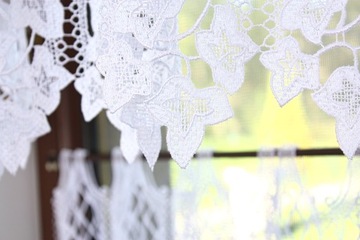 Ревность Guipiura Белая занавес для комнаты для размера 60 высот