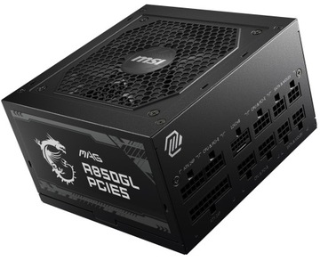 Модульный блок питания MSI A850GL 850 Вт 80 Plus Gold ATX 3.0 12 ВHPWR