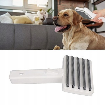 Щетка для расчесывания собачьей шерсти.