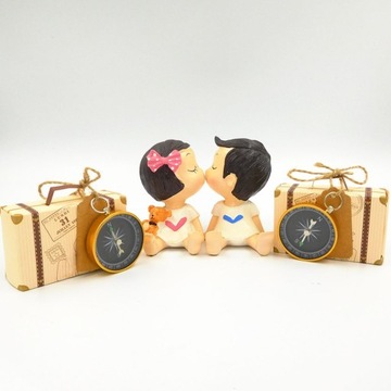 Breloczki do kluczy KOMPAS PODRÓŻ DZIECKA