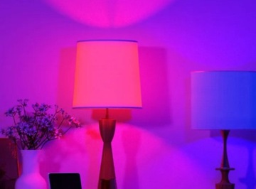 Умная светодиодная лампа E27 RGB+CCT WIFI TUYA, с регулировкой яркости