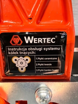 Станок для резки керамогранита и плитки Wertec Extraline