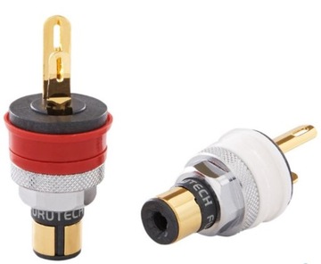 GNIAZDA MONTAŻOWE RCA FURUTECH FT-903G ZŁOTO 24K