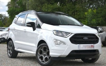 Ford Ecosport II SUV Facelifting 1.0 EcoBoost 125KM 2019 Ford EcoSport ST-line Idealny LED skora ALCANTARA navi. Benzyna 125KM, zdjęcie 8