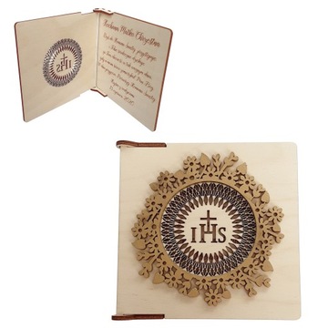 Komunia podziękowanie dla chrzestnego babci itp