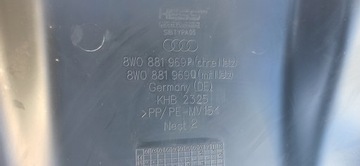 AUDI A4 B9 2015- ЧЕХОЛ ЗАДНЕГО СИДЕНИЯ 8W0881969P 8W0881969Q