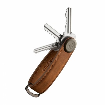 Etui na klucze Orbitkey Crazy Horse Chestnut