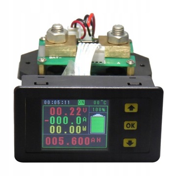 100-500a Lcd Dc Meter 500v Napięcie Prąd