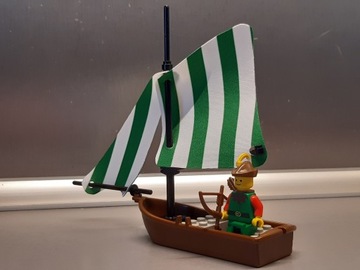 LEGO Pirates Sails, как 6273 6262 6267 6278 Зеленый
