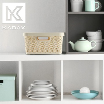 КОРЗИНА С КРЫШКОЙ-ОРГАНИЗАТОРОМ КОНТЕЙНЕР ДЛЯ ХРАНЕНИЯ 12 Л