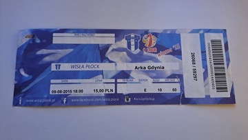 WISŁA PŁOCK - ARKA GDYNIA 09-08-2015