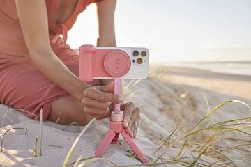 Держатель SHIFTCAM SnapGrip Creator Kit с MagSafe для штатива iPhone, светодиодная подсветка