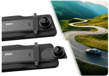 ВИДЕОРЕГИСТРАТОР ПОЕЗДКИ XBLITZ PRIME в ЗЕРКАЛЕ 4K FHD WIFI + КАМЕРА ЗАДНЕГО ВИДА