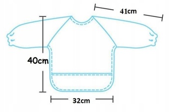ФАРТУК-КОМБИНЕЗОН с Рукавами, клеенка медового цвета ЭВА