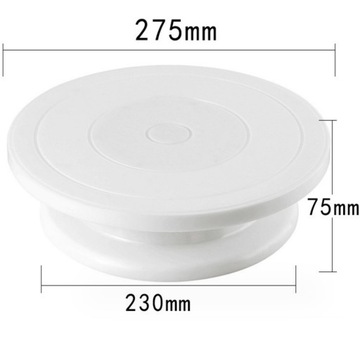 ПОВОРОТНАЯ ТАРЕЛКА ДЛЯ УКРАШЕНИЯ ТОРТА