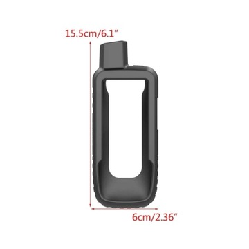 Силиконовый бампер, защитная пленка для экрана Garmin Gpsmap 66i Portable