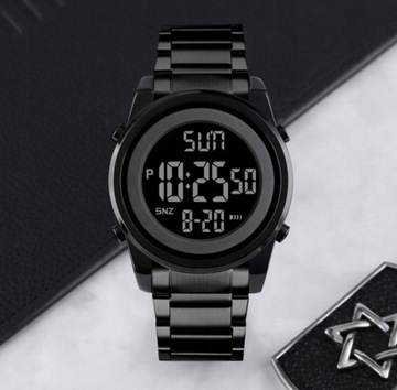 Zegarek męski SKMEI elektroniczny bransoleta LED