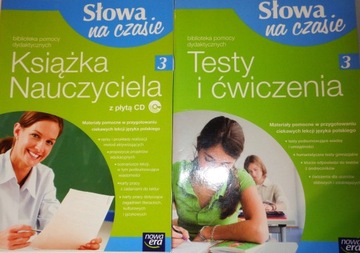 SŁOWA NA CZASIE 3 Książka nauczyciela + Testy i ćwiczenia