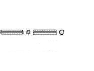 TOOLCRAFT KOŁEK SPRĘŻYSTY STAL Øxd 12 Mmx45 Mm Din