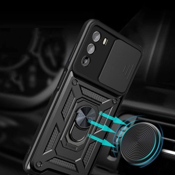 ЧЕХОЛ ARMOR RING DEFENDER для MOTOROLA MOTO G52 / MOTO G82 5G + ЗАКАЛЕННОЕ СТЕКЛО.