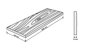 Древесная фасадная доска палисандер