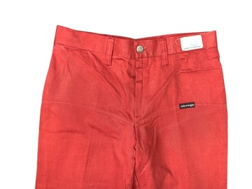 Spodnie jeansowe damskie LADY WRANGLER czerwone 42