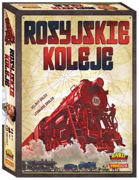 Strategiczna gra planszowa ROSYJSKIE KOLEJE