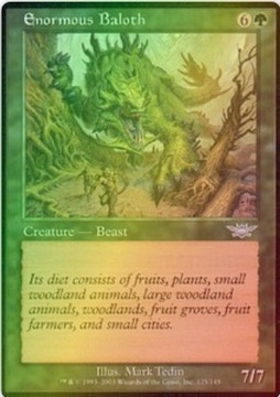 MTG Enormous Baloth FOIL uncommon LGN