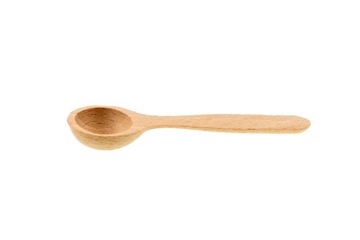 Drewniana łyżka łyżeczka mini 8 cm kulka BUKOWA