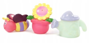 ИГРУШКА ДЛЯ ВАННЫ КРАБА С ПРИСОСКАМИ ПЕРЕЛИВНАЯ ЧАШКА В ВАННЕ