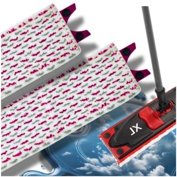 2x WKŁAD DO MOPA VILEDA PŁASKI ULTRA MAX XL ULTRAMAX NAKŁADKA ZAPAS XL 42CM