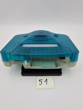 КОНСОЛЬ NINTENDO 64, ЕВРОПЕЙСКАЯ ПРОЗРАЧНАЯ СИНЯЯ ВЕРСИЯ