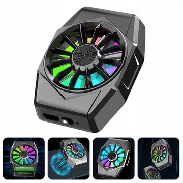 Мобильный телефон ОХЛАЖДЕНИЕ RGB-подсветка Подсветка