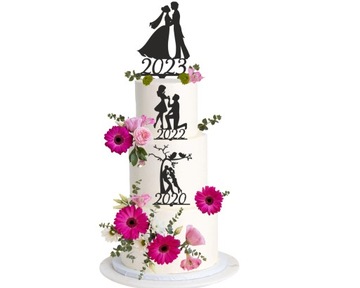 Топперы для торта STORY OF YOUR LOVE с финиками