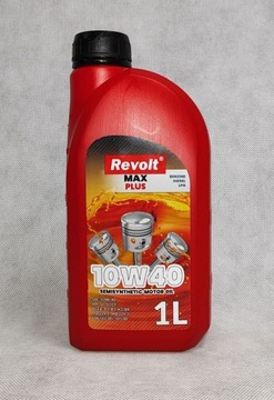 OLEJ REVOLT MAX PLUS 10w40 1L API SL/SJ/CF ACEA:A3/B3, A3/B4 MB 229.1;MB 22
