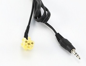 AUX-In Alfa Fiat Lancia (Mini-Iso желтый) мини-Jack