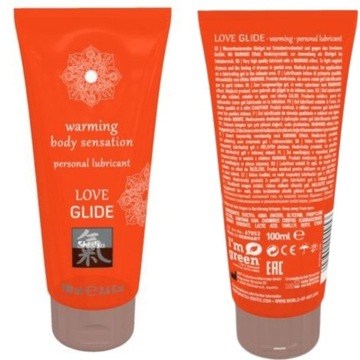 Lubrykant na bazie wody z efektem rozgrzewania 100ml Hot Shiatsu Love Glide