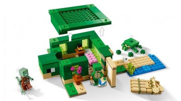 LEGO Minecraft Пляжный домик «Черепаха» 21254