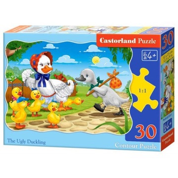 PUZZLE bajkowe 30 elementów Brzydkie kaczątko 4+