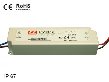 Zasilacz do LED Mean Well LPV-60-12