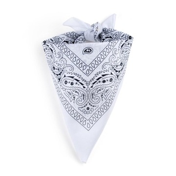Chusta Bandana Biała CAMO Military Gear 55x55cms