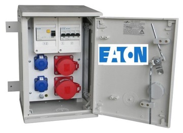 ROZDZIELNIA ELEKTRYCZNA SKRZYNKA BUDOWLANA ERBETKA